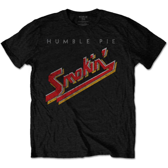 Humble Pie Unisex T-Shirt: Smokin' Vintage (Black) 233916