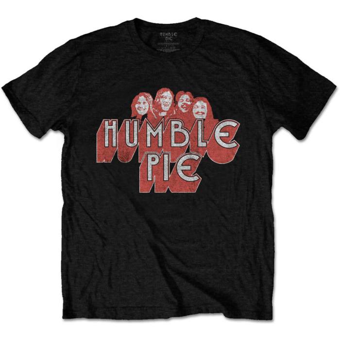 Humble Pie Unisex T-Shirt: Live '73 Poster (Black) 233926