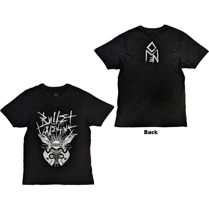 Bullet For My Valentine Unisex T-Shirt: Omen (Back Print) 110880