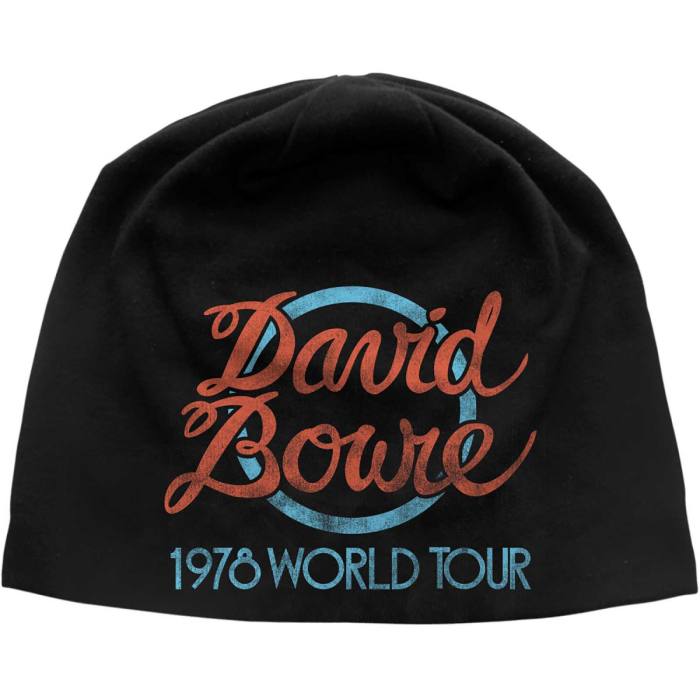 David Bowie Kapa World Tour Logo 110215