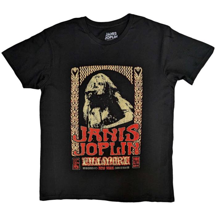 Janis Joplin T-Shirt: Vintage Poster 110385