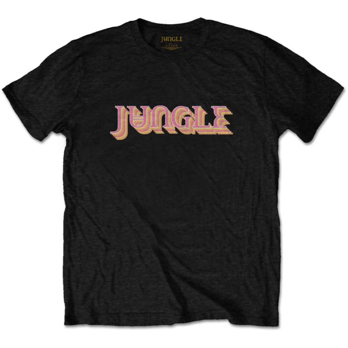 Jungle Unisex T-Shirt: Colour Logo (Black) 235140