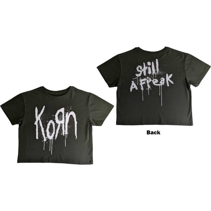 Korn Still A Freak Crop Top 235582