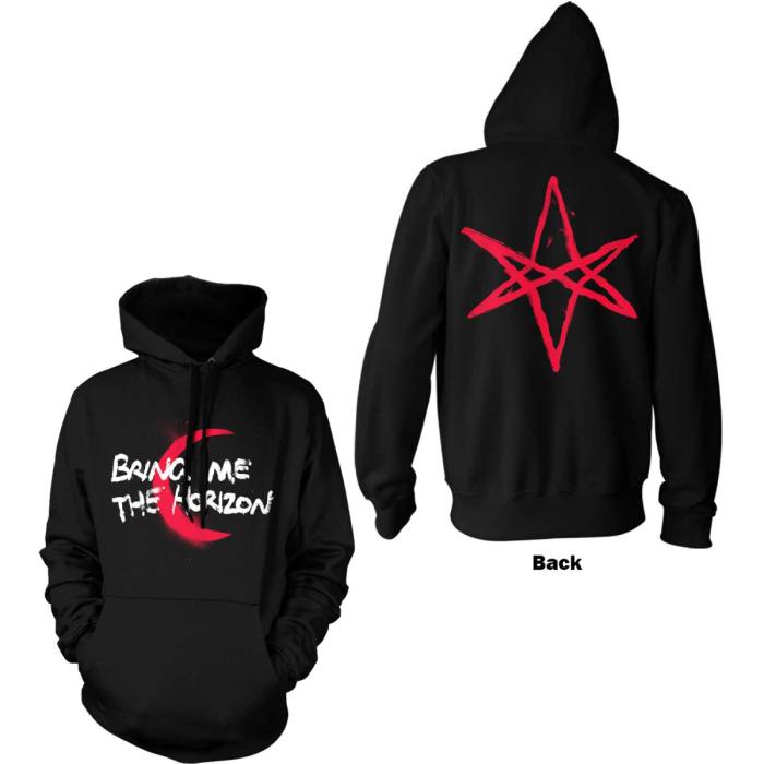 Bring Me The Horizon Unisex Pullover Hoodie: Lost (Back Print) 111528