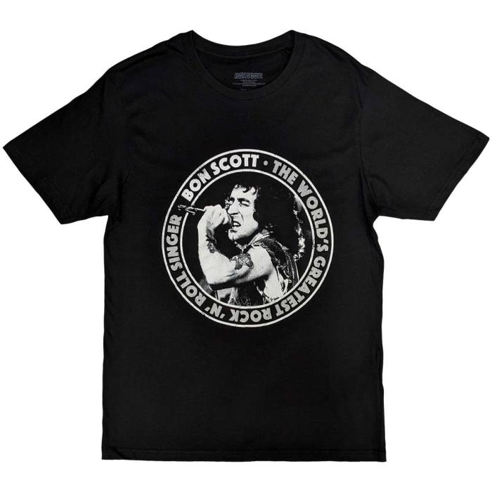 Bon Scott T-Shirt TWGRRS Circle 111637