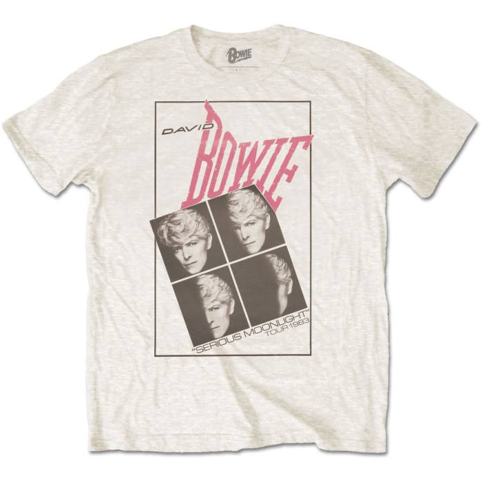 David Bowie Unisex T-Shirt: Serious Moonlight 111768