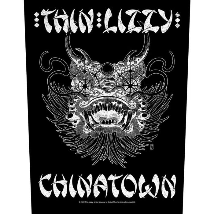 Thin Lizzy Chinatown hrbtni našitek 111915