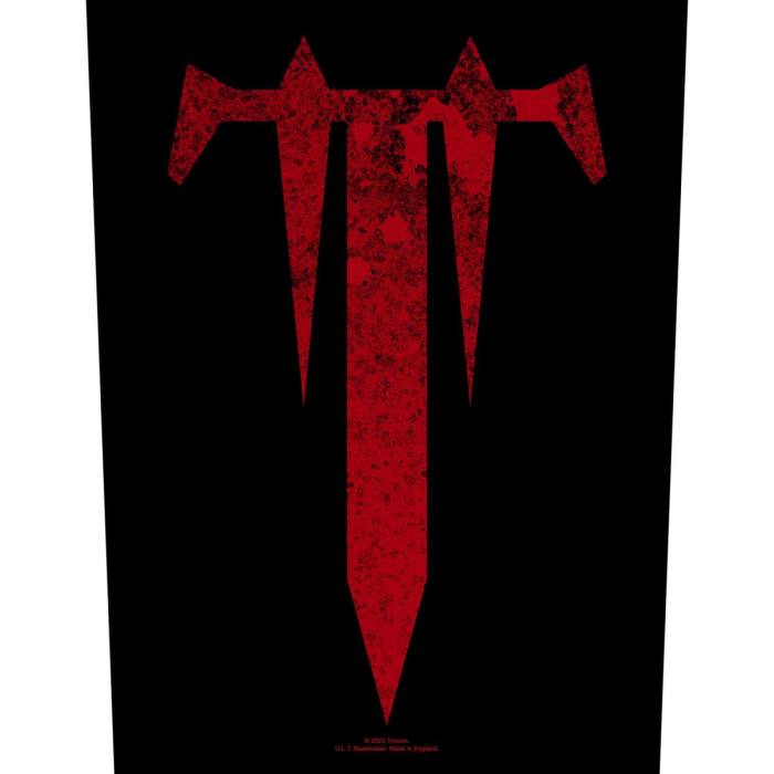 Trivium hrbtni našitek: T 111921