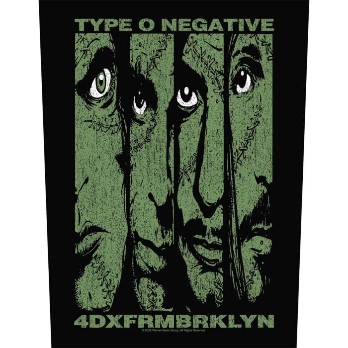 Type O Negative Hrbtni našitek: 4DXFRMBRKLYN 111934
