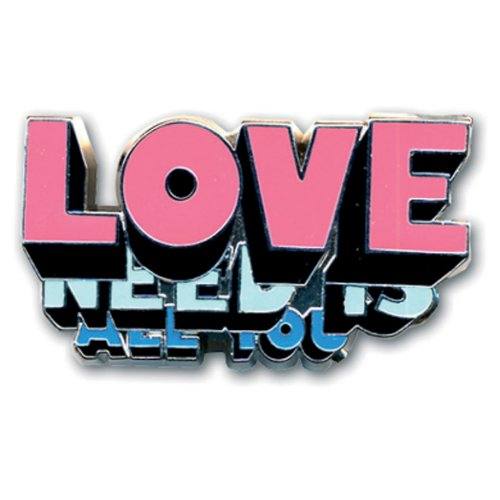 The Beatles Pin Badge: All You Need Is Love 111954
