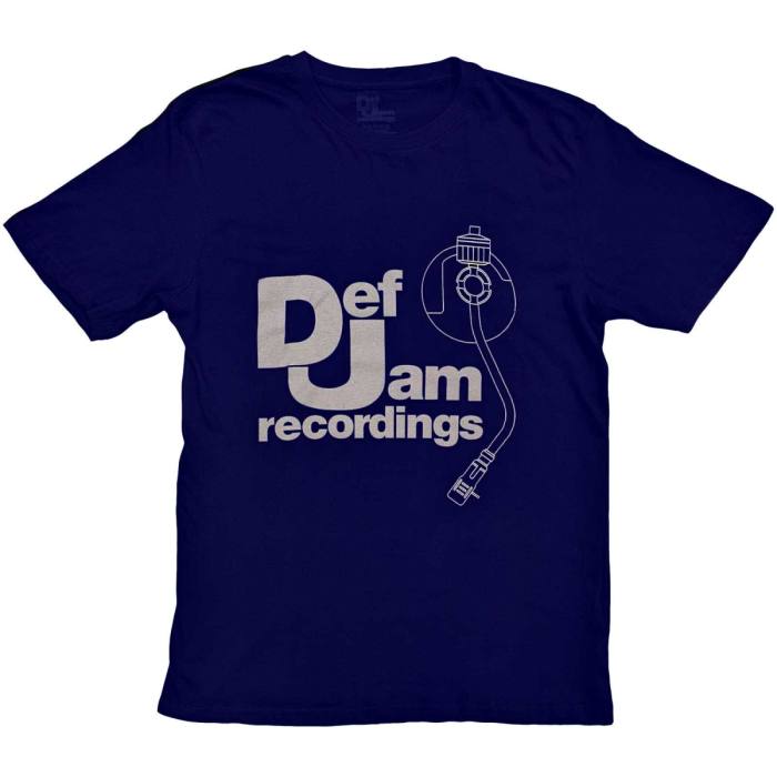 Def Jam Recordings T-Shirt: Logo & Stylus 112801
