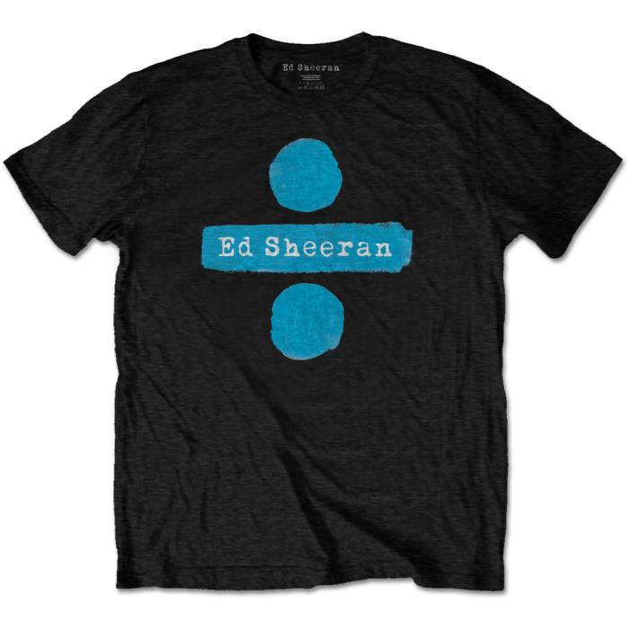 Ed Sheeran Unisex T-Shirt: Divide (Črna) 113038