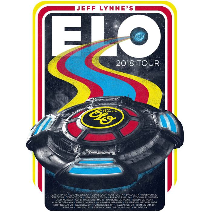 ELO Poster: 2018 Tour 113098