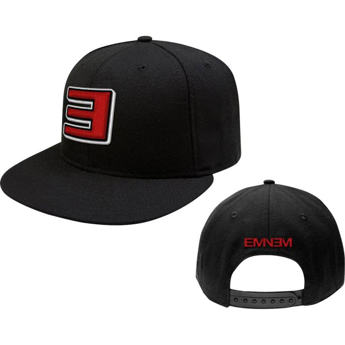 Eminem Unisex Snapback Cap: Reverse E (Black) 113119