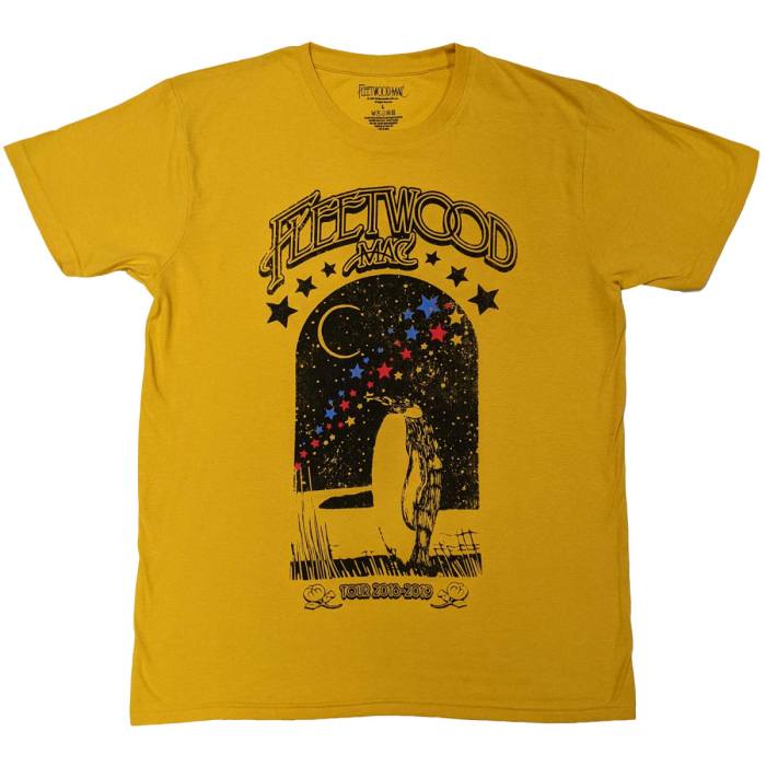 Fleetwood Mac Unisex T-shirt: Tour 2018-2019 Penguin 113355