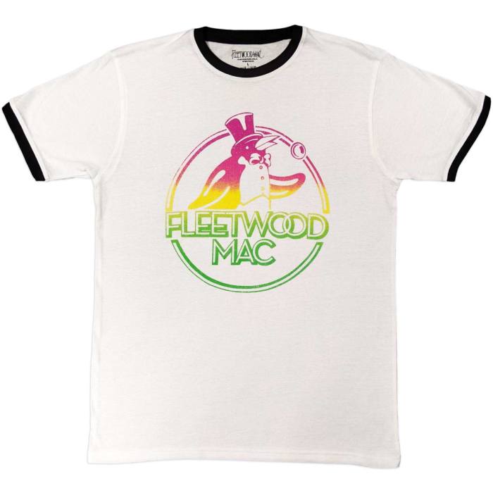 Fleetwood Mac Penguin Ringer T-Shirt 113367