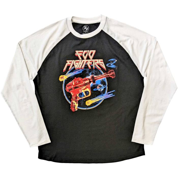 Foo Fighters Ray Gun Raglan T-shirt 113435