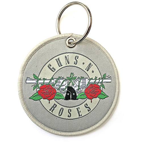 Guns N' Roses Keychain: Silver Circle Logo 113628
