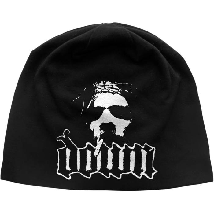 Down Unisex Beanie Hat: Logo/Face 113760