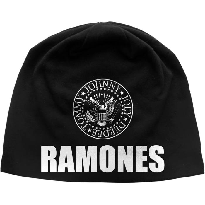 Ramones Unisex Beanie Hat: Classic Seal 113790