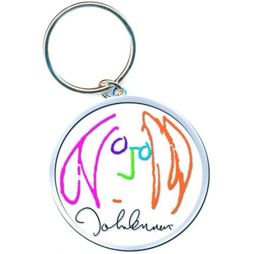 John Lennon Keychain: Self Portrait Colour 113880
