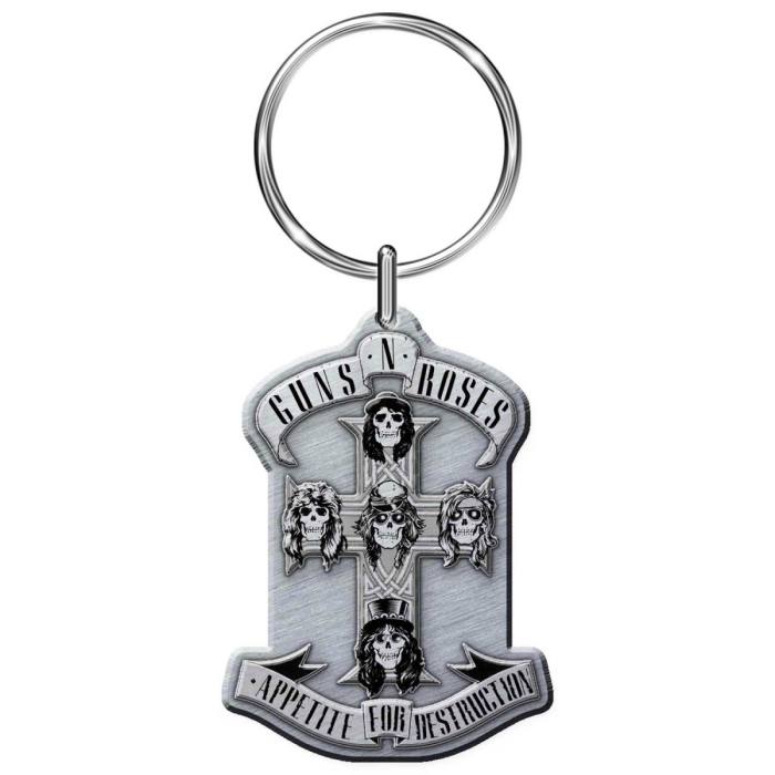 Guns N' Roses Ključna verižica: Appetite (Enamel In-Fill) 113992