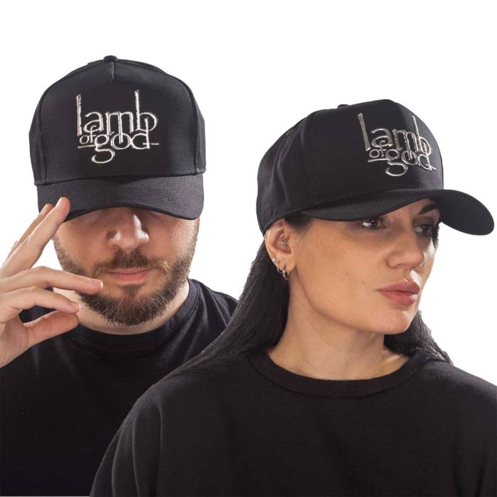 Lamb Of God Logo kapa s ščitnikom 114045