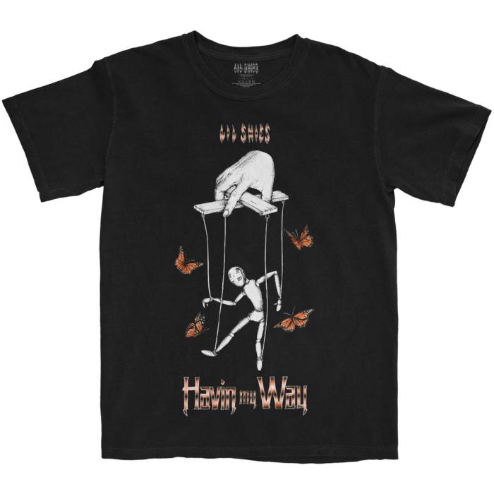 Lil Skies Butterfly Puppet T-shirt 114073