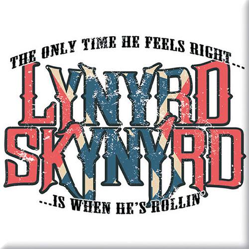 Lynyrd Skynyrd Only Time He Feels Right Magnet 114076