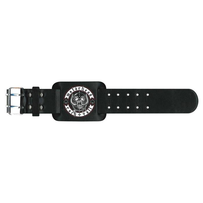 Motorhead Leather Wrist Strap: Biker Badge 114109