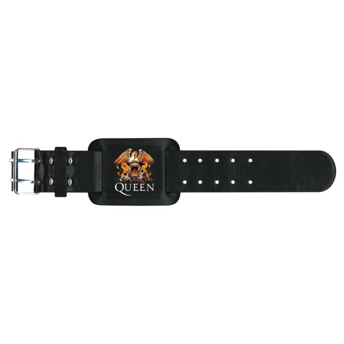 Queen Leather Wrist Strap: Crest 114113