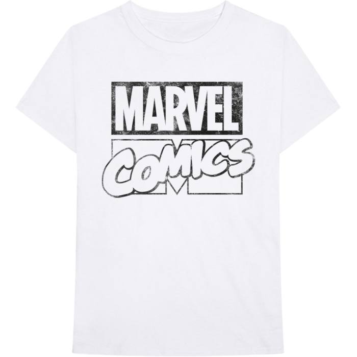 Marvel Comics Unisex T-Shirt: Logo (Bela) 114171