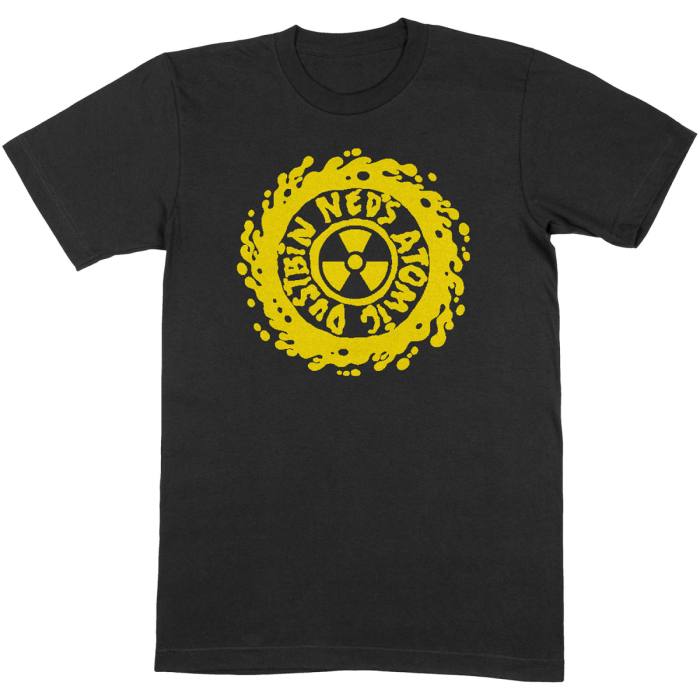 Ned's Atomic Dustbin Unisex T-Shirt: Yellow Classic Logo 114249