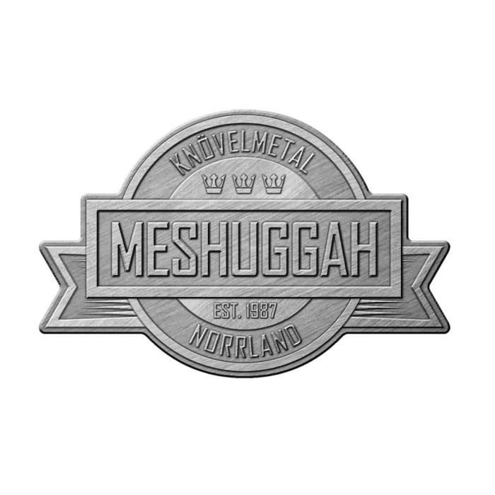 Meshuggah Pin Badge: Crest (Die-Cast Relief) 114393