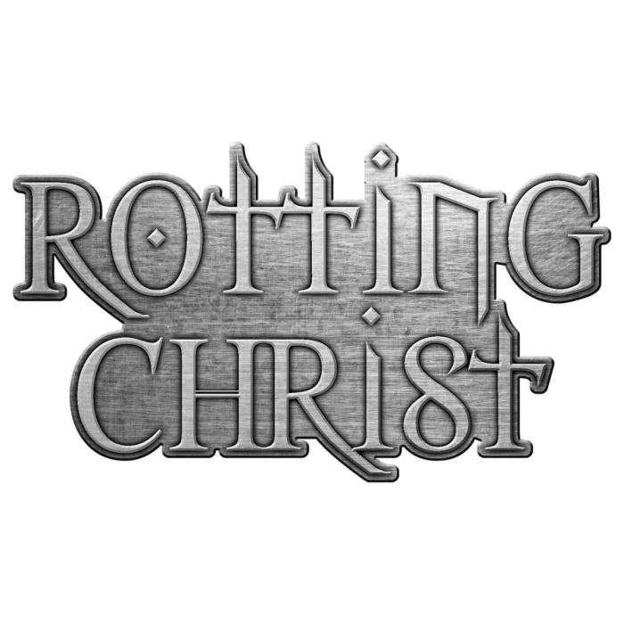 Rotting Christ Pin Badge: Logo (Die-Cast Relief) 114409
