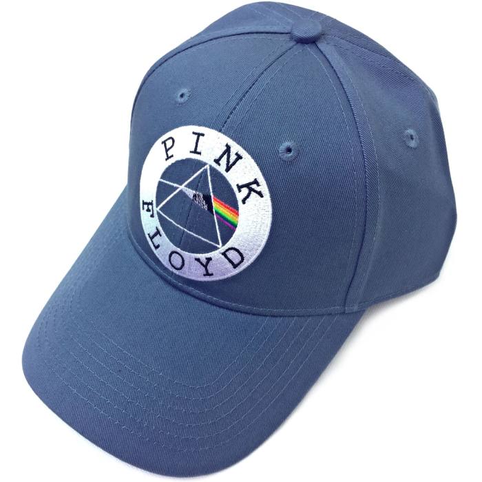 Pink Floyd Unisex Baseball Cap: Circle Logo (Denim Blue) 114525