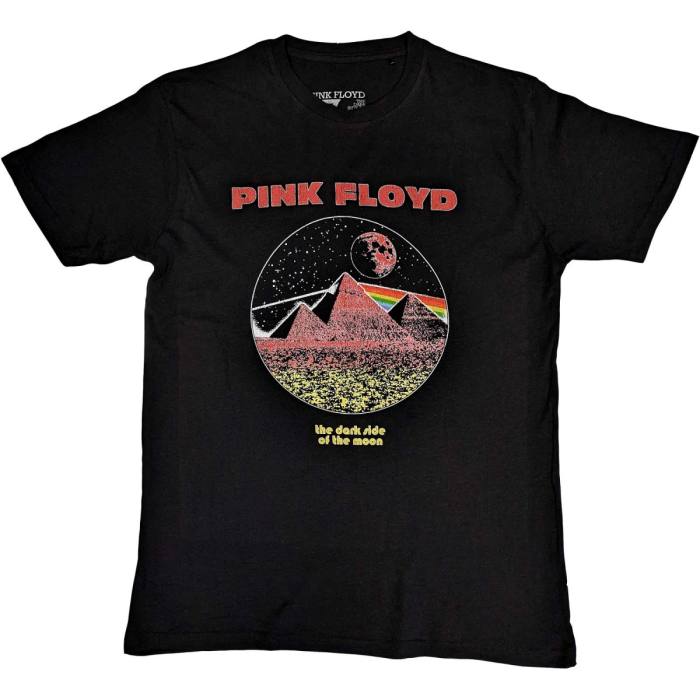 Pink Floyd Unisex T-Shirt: Vintage Pyramids 114654