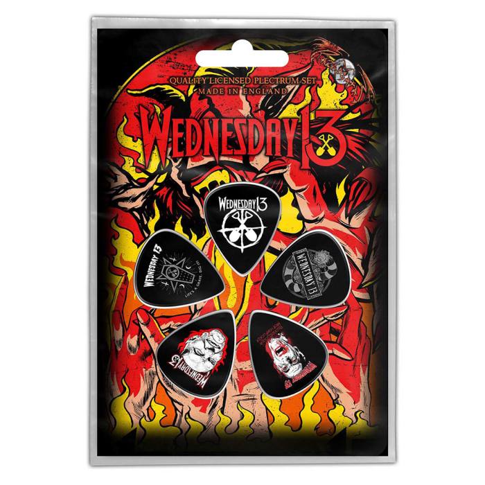 Wednesday 13 Plectrum Pack: Logo Shovels 114808