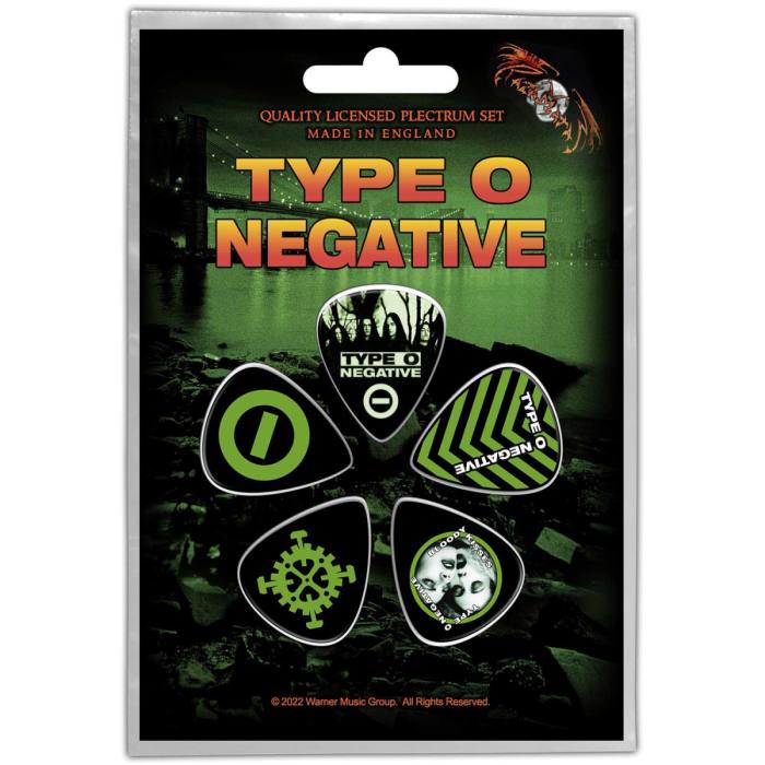 Type O Negative Plectrum Pack: World Coming Down 114823
