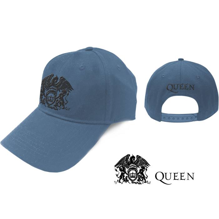 Queen Unisex Baseball Cap: Black Classic Crest 114881