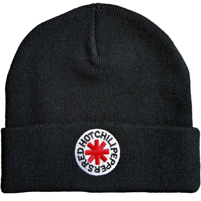 Red Hot Chili Peppers Unisex Beanie Hat: Classic Asterisk (Črna) 114937