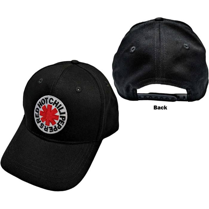 Red Hot Chili Peppers Unisex Baseball Cap: Classic Asterisk (Črna) 114938