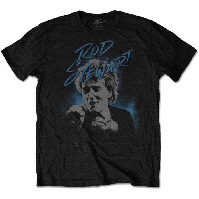 Rod Stewart Unisex T-Shirt: Scribble Photo 242709
