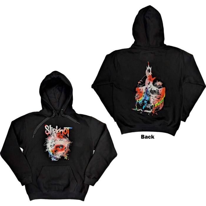 Slipknot Unisex Pullover Hoodie: Death (Back Print) 115104