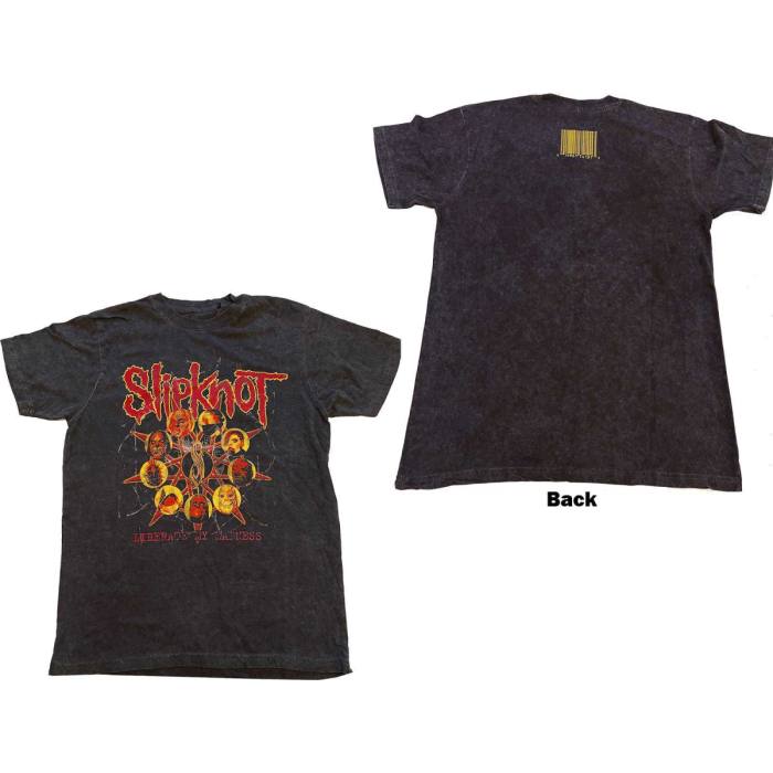 Slipknot Kids T-Shirt: Liberate (črna, Wash Collection, back print) 115142