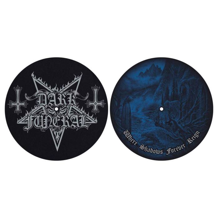 Dark Funeral Turntable Slipmat Set: Where Shadows Forever Reign 115158