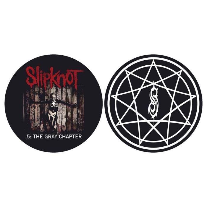 Slipknot Turntable Slipmat Set: The Gray Chapter 115163