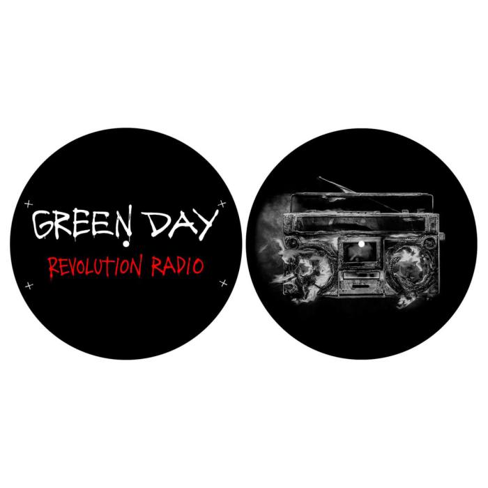 Green Day Turntable Slipmat Set: Revolution Radio 115168