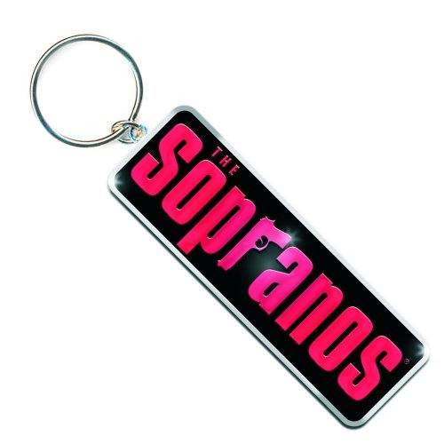 The Sopranos Keychain: Main Logo (Enamel In-fill) 115192