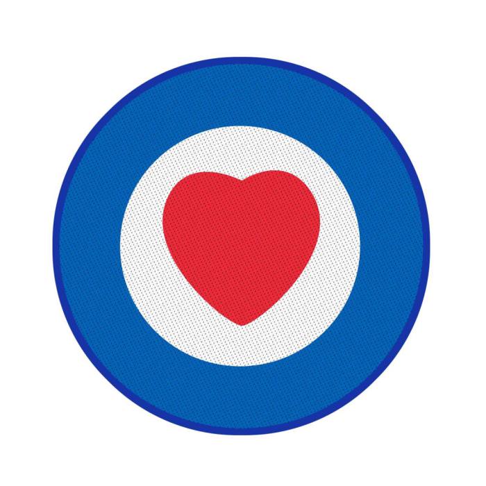 Generic Standard Patch: Heart Target 115228